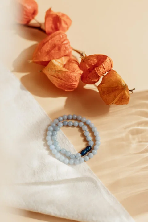 Aquamarijn armband - Afbeelding 2