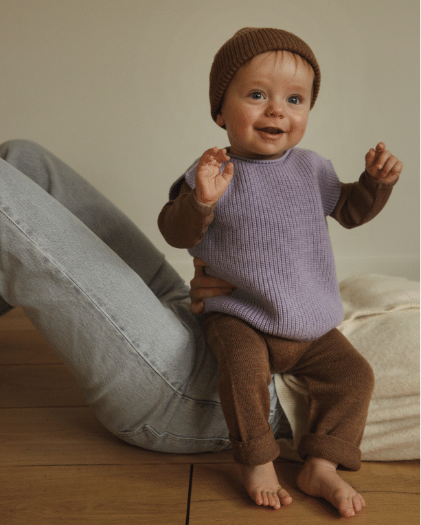 Hvid Vest Harvey | Lilac - Afbeelding 5