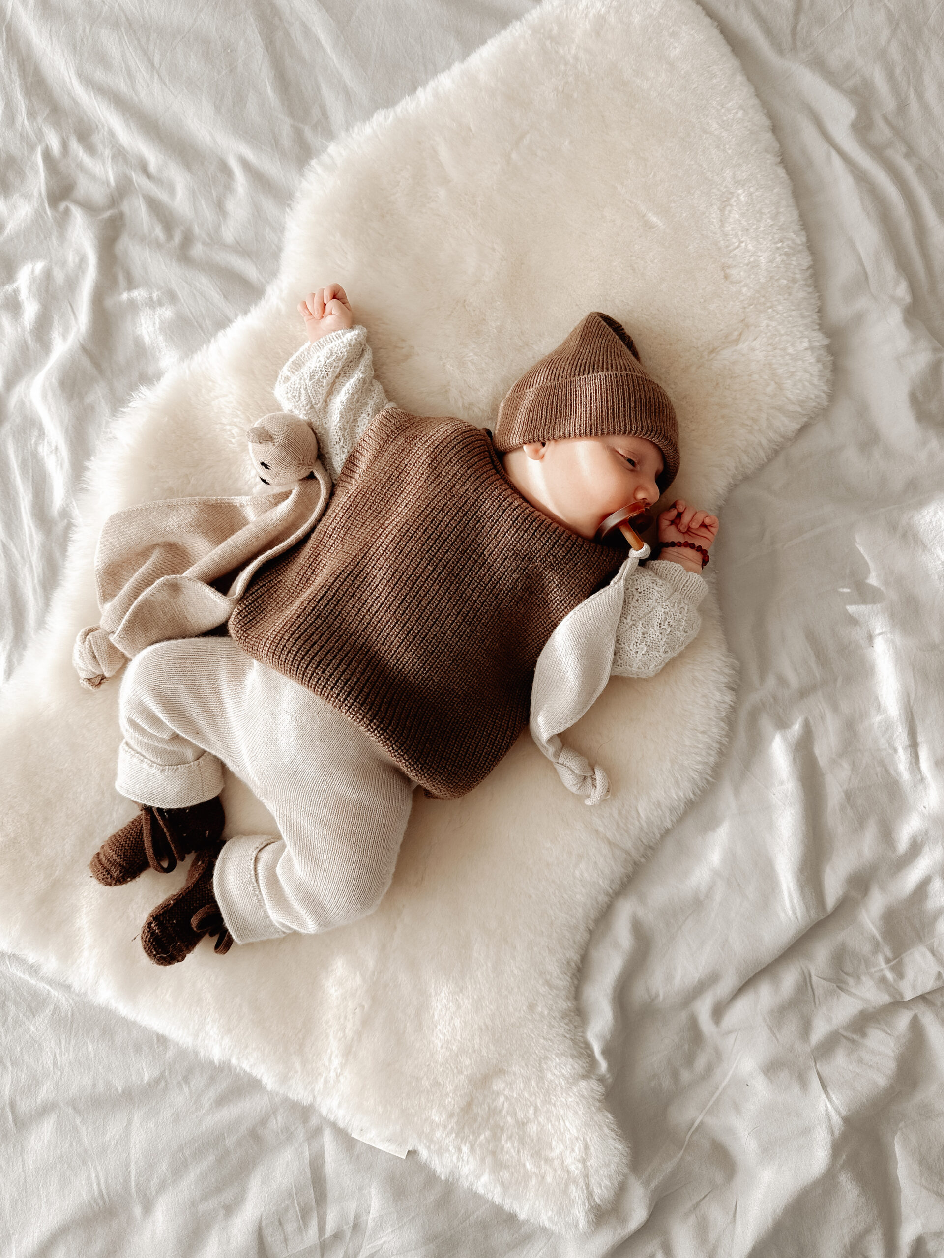 Hvid Vest Harvey | Mocha - Afbeelding 4