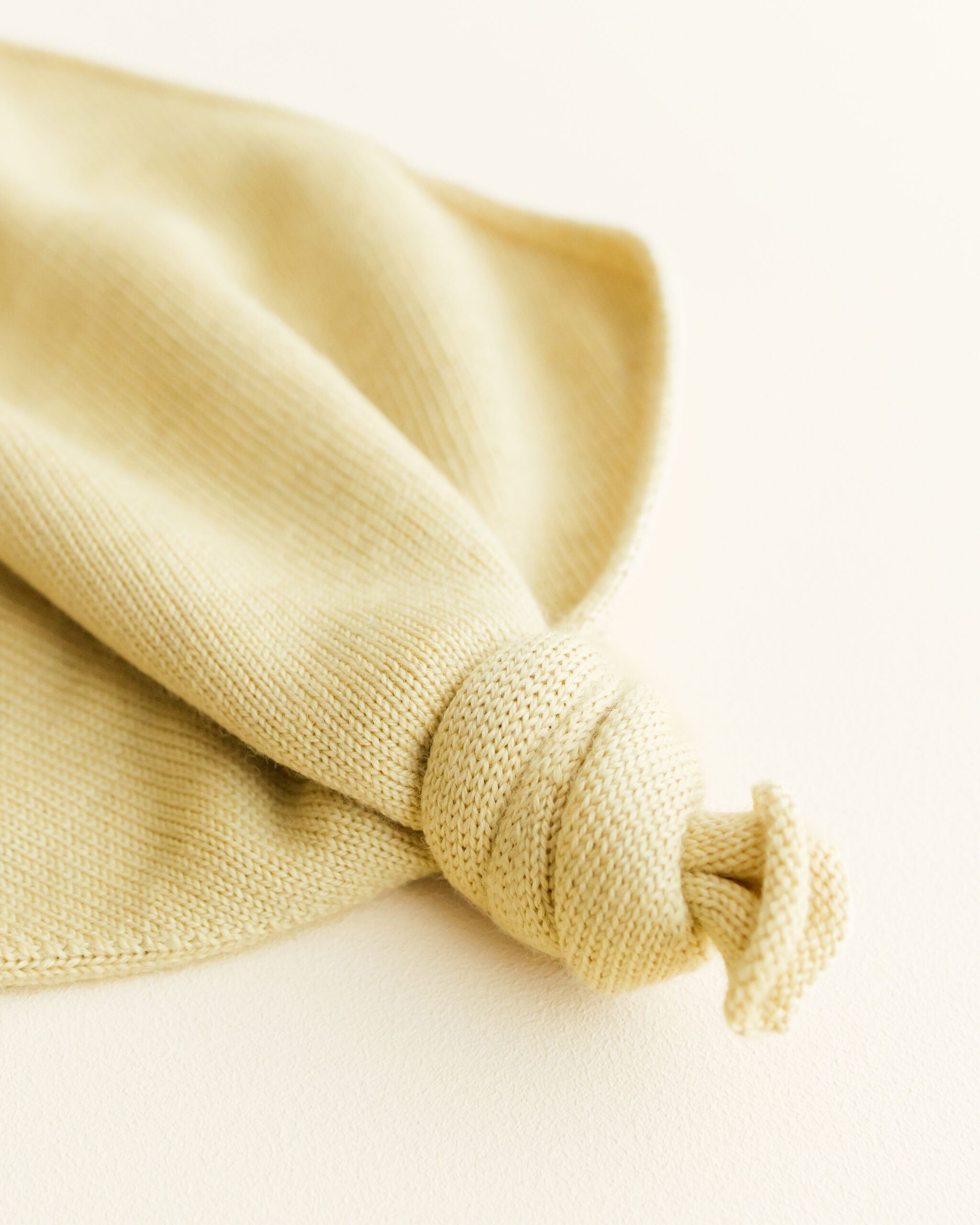 Hvid Teddy Tokki Comforter | Light Yellow - Afbeelding 3