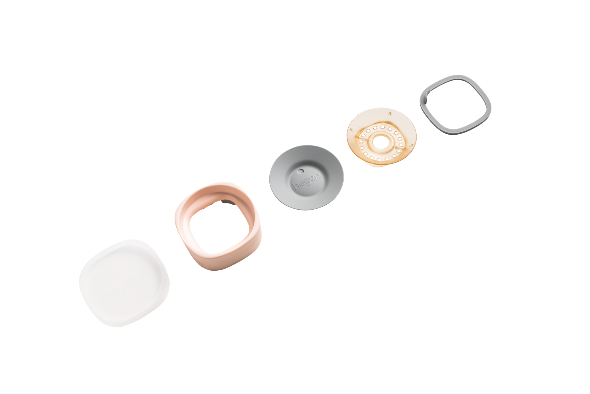 Hegen Oefenbekeropzetstuk 360° PPSU Roze - Afbeelding 2