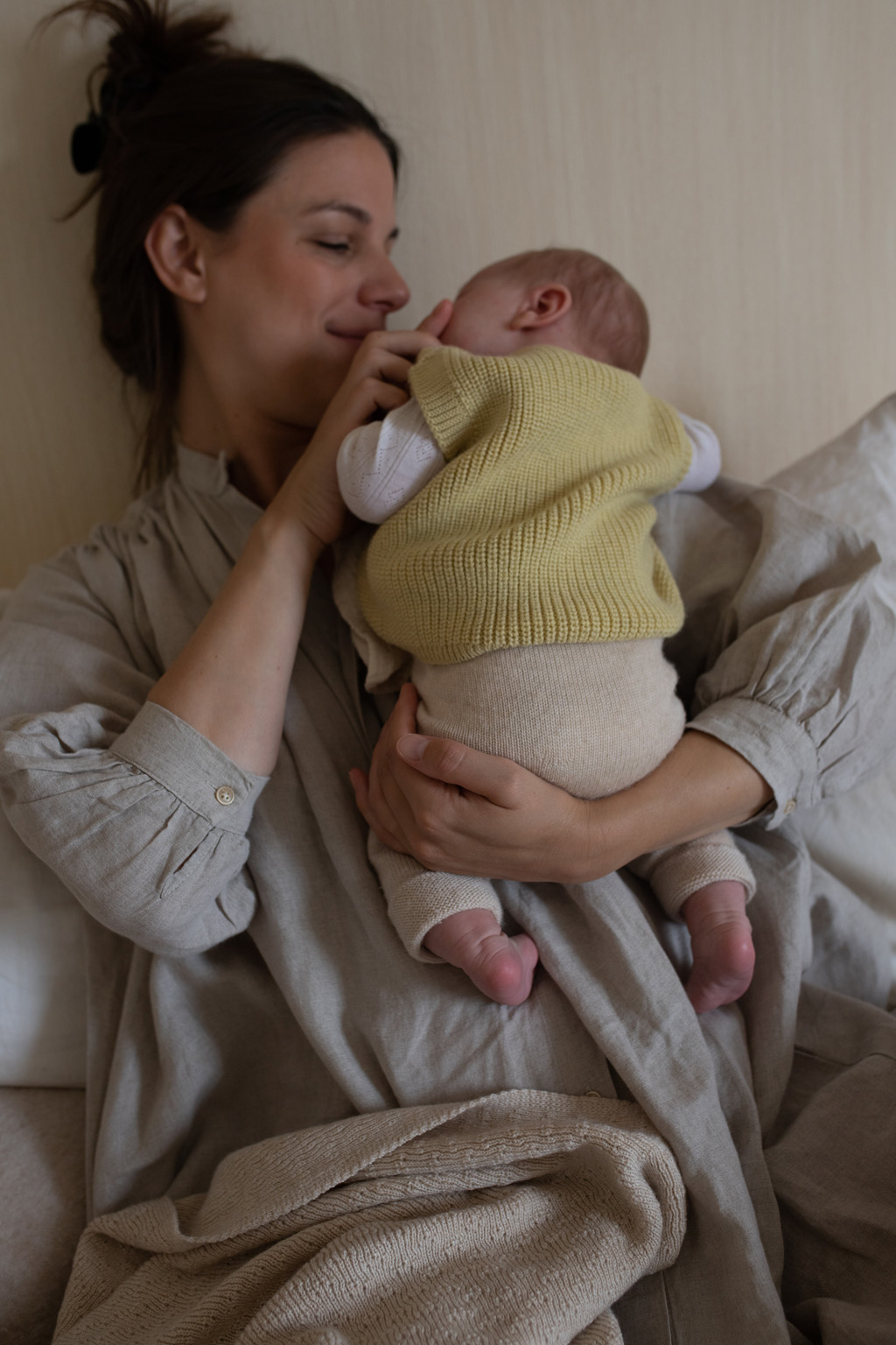 Hvid Vest Harvey | Light Yellow - Afbeelding 5