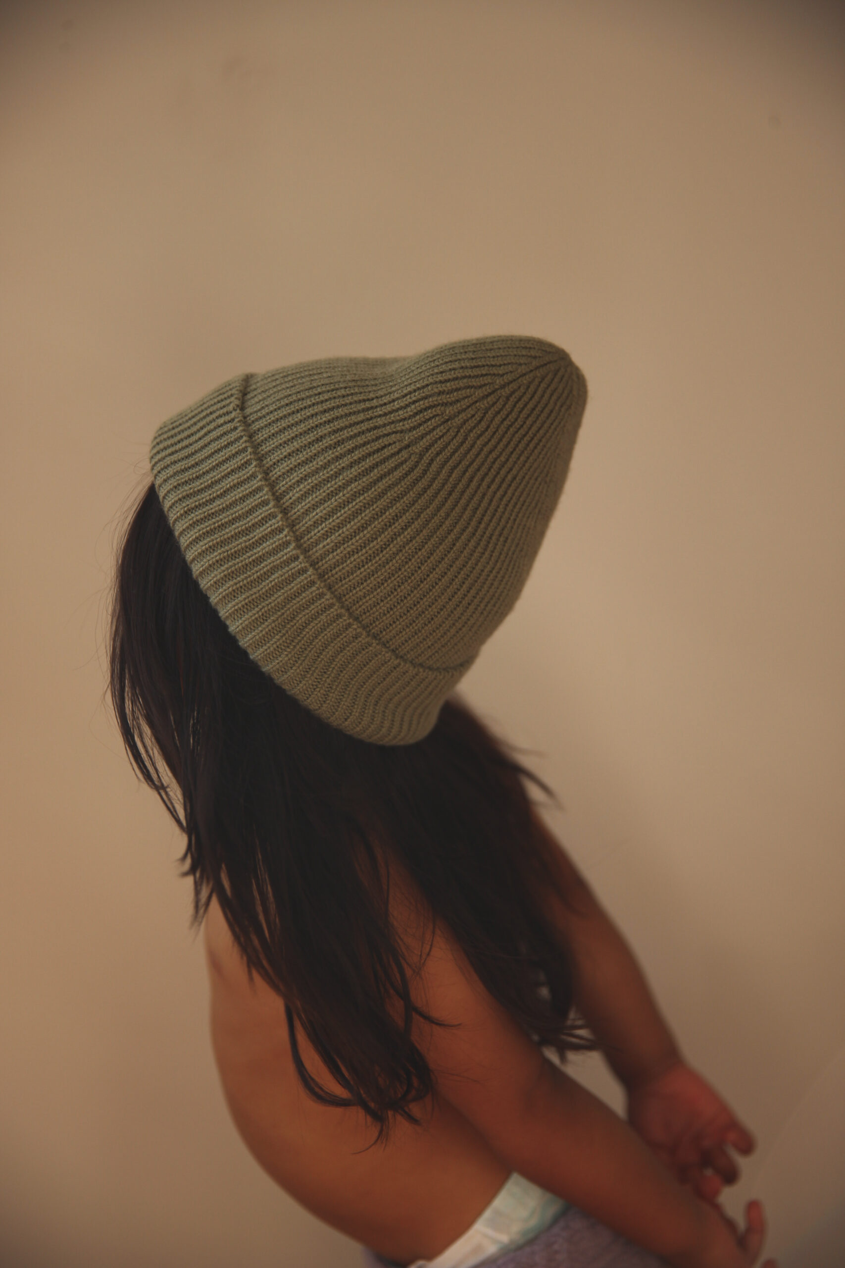 Hvid Beanie Fonzie Artichoke (4m-18m) - Afbeelding 3