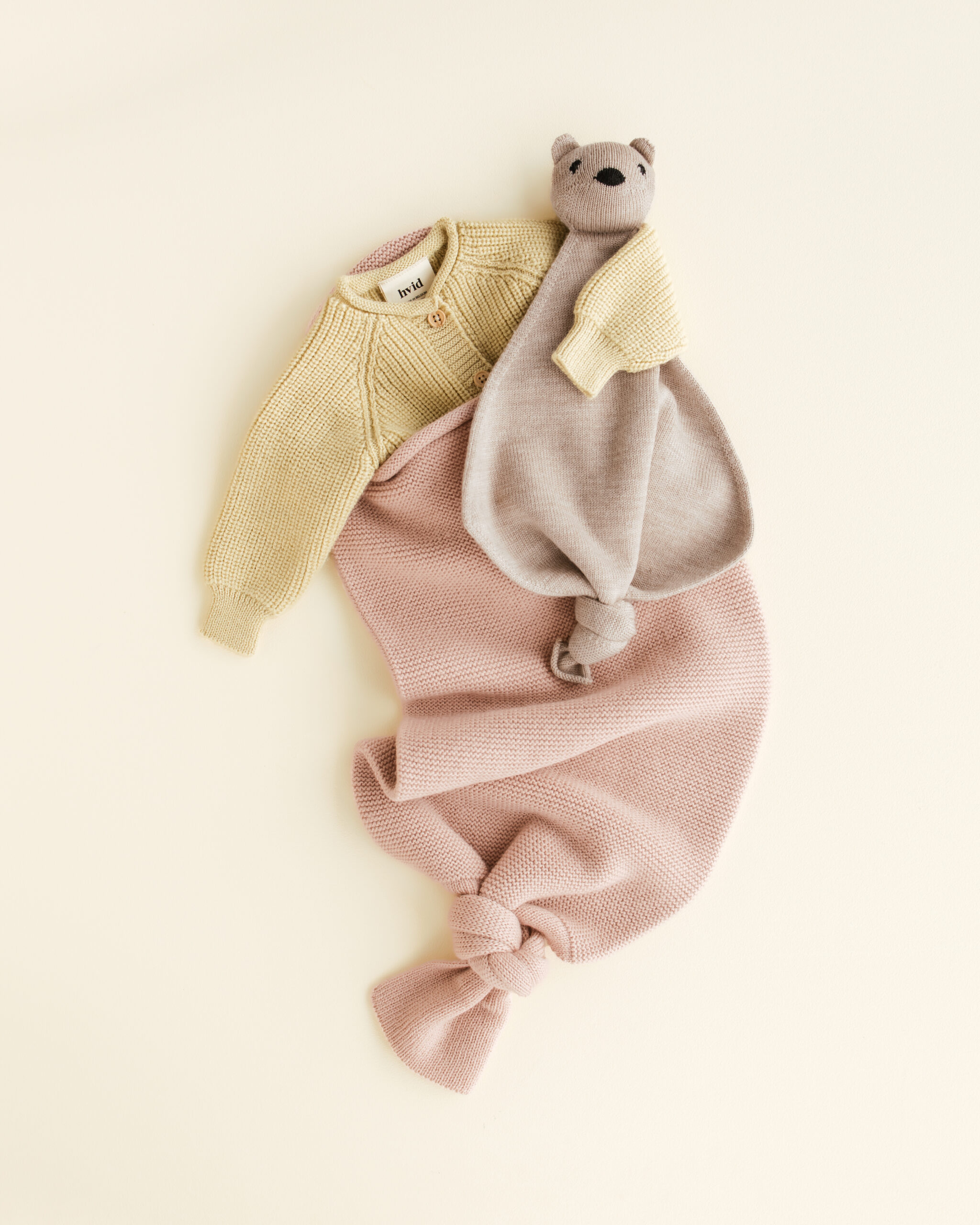 Hvid Cocoon | Apricot - Afbeelding 2