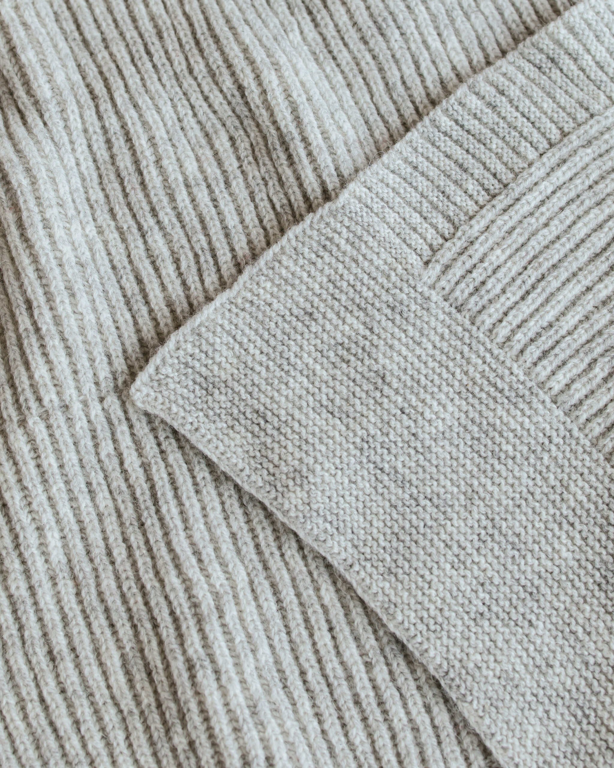Hvid Blanket Gaston | Soft Grey - Afbeelding 6