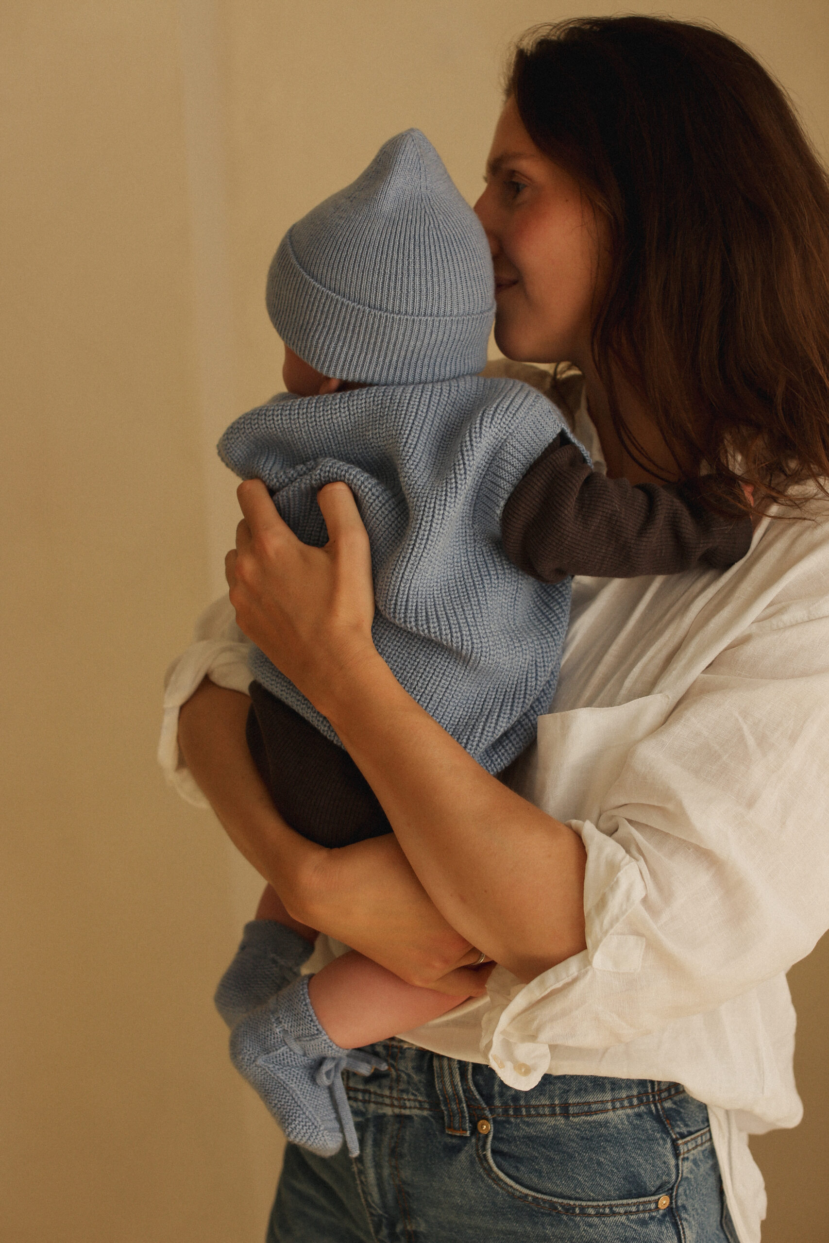 Hvid Vest Harvey | Light Blue - Afbeelding 2