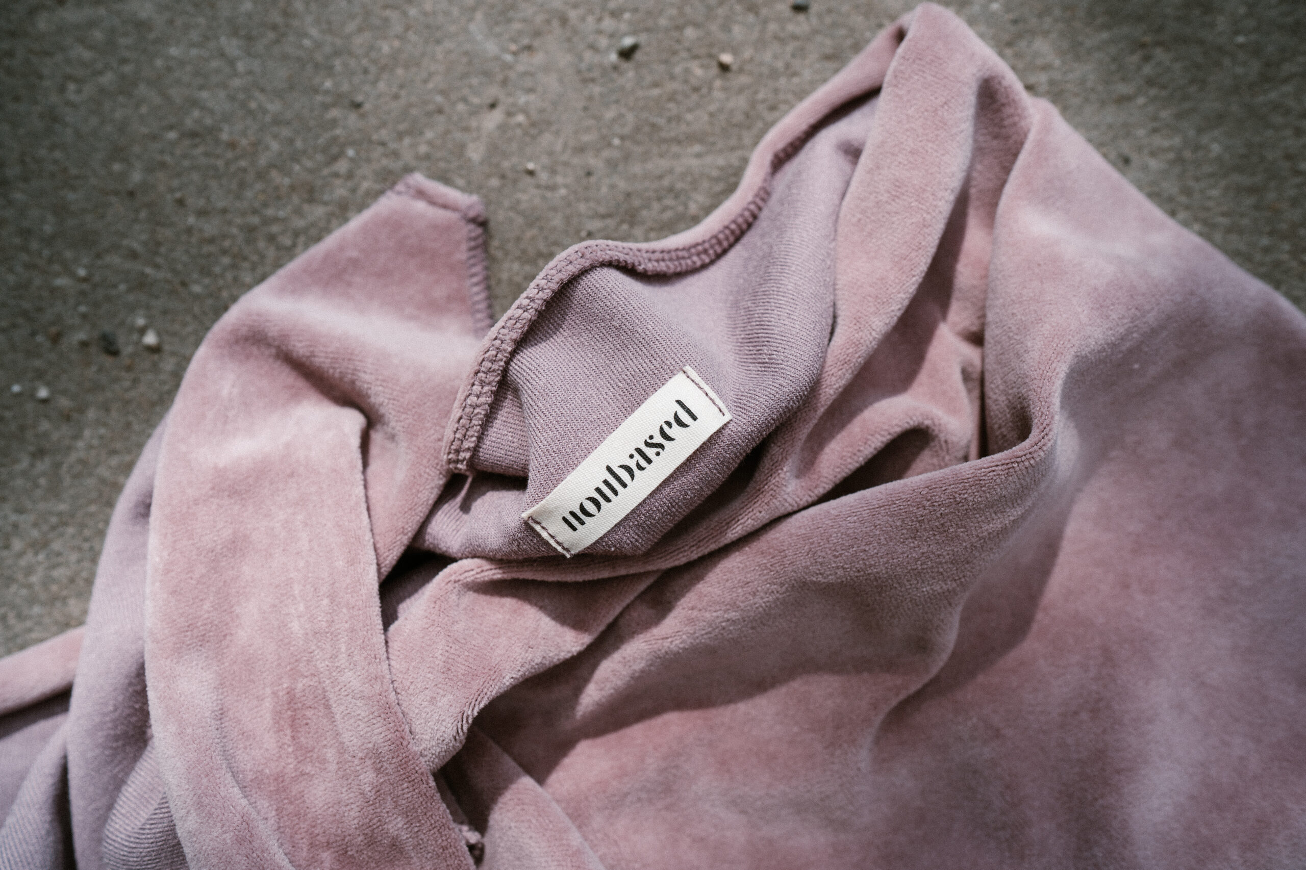 Belly Wrap | Verlours Pink - Afbeelding 4