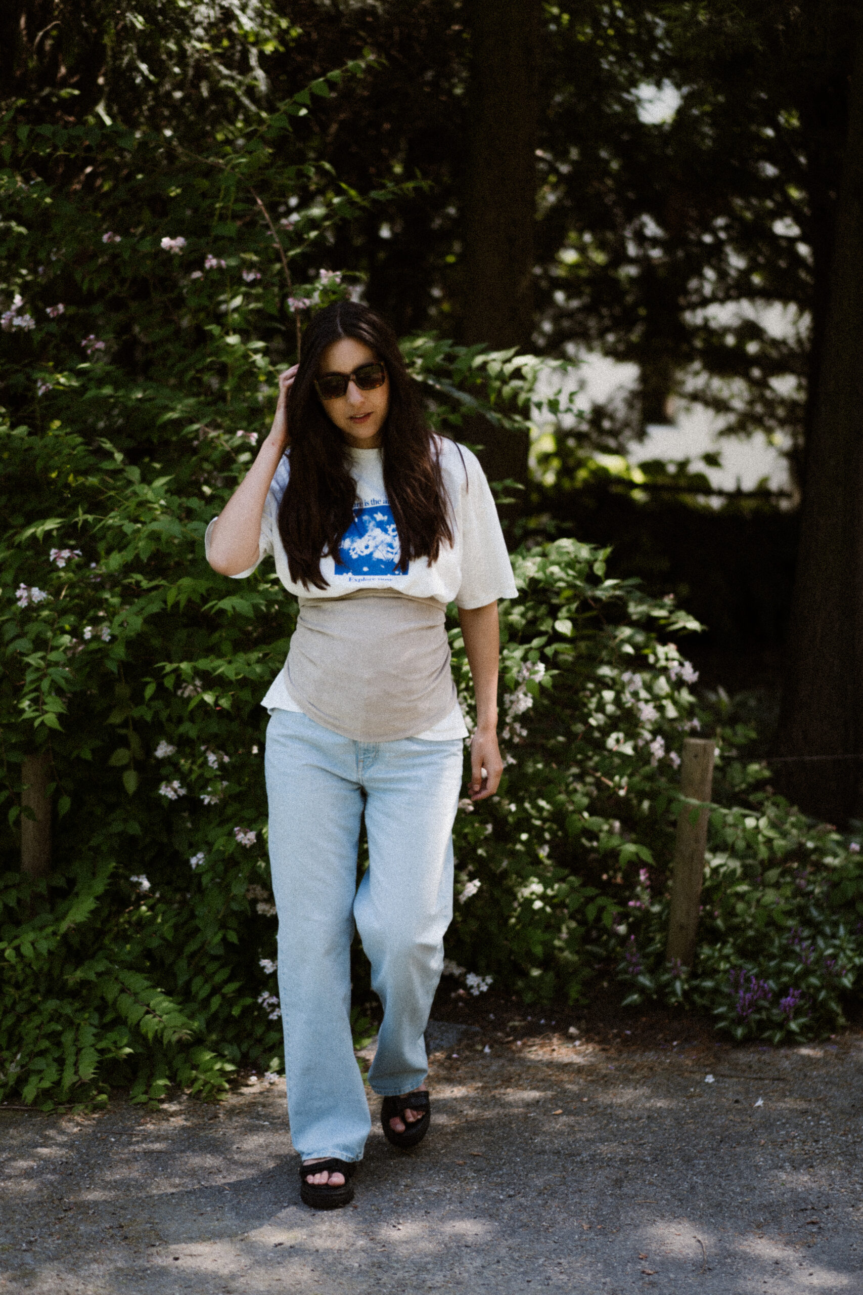 Belly Wrap | Verlours Sand - Afbeelding 3