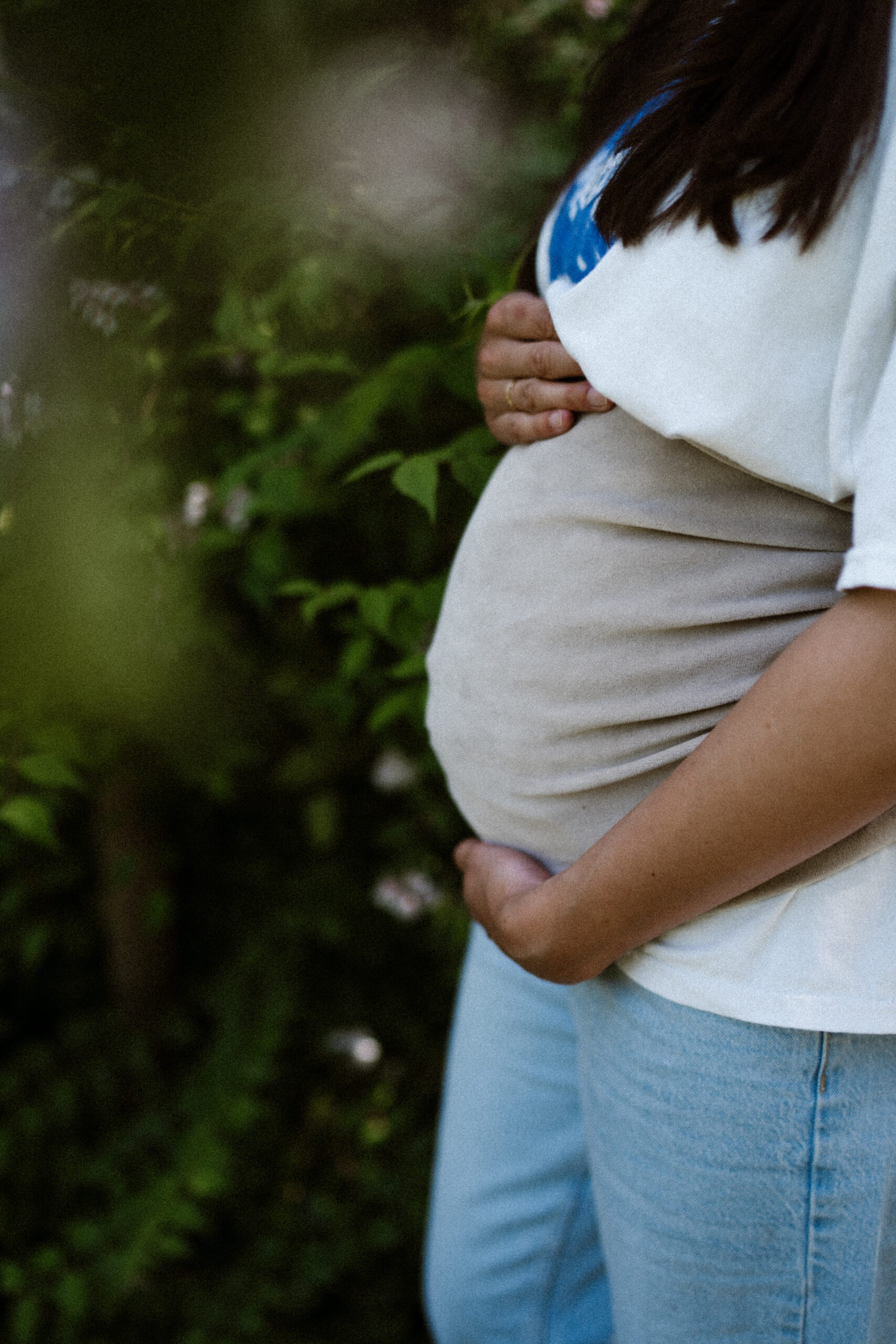 Belly Wrap | Verlours Sand - Afbeelding 4