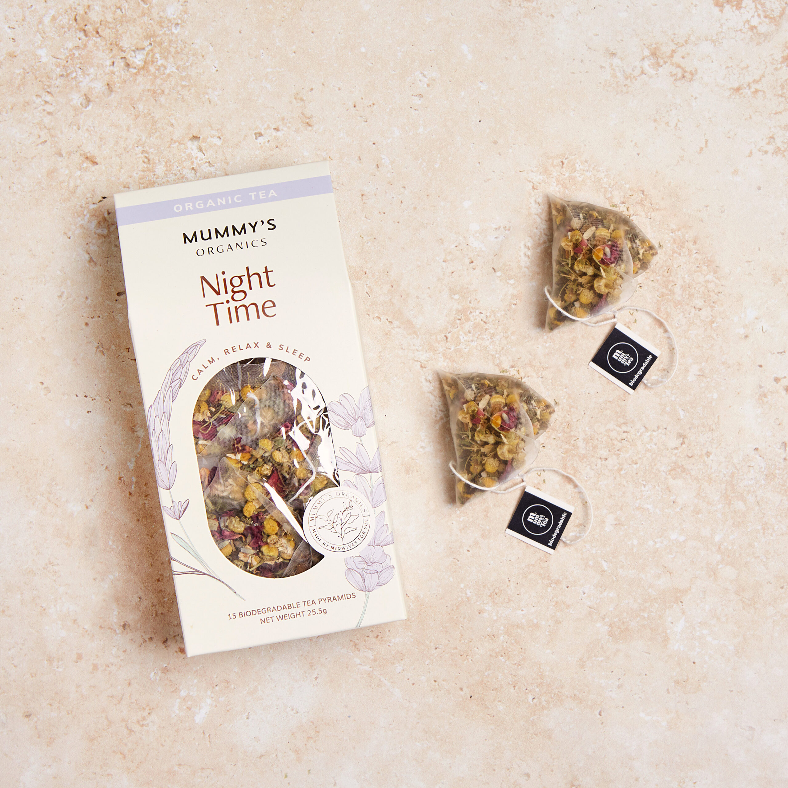 Biologische Nachtthee | Rustgevende Kruidenmix voor Betere Slaap - Afbeelding 4