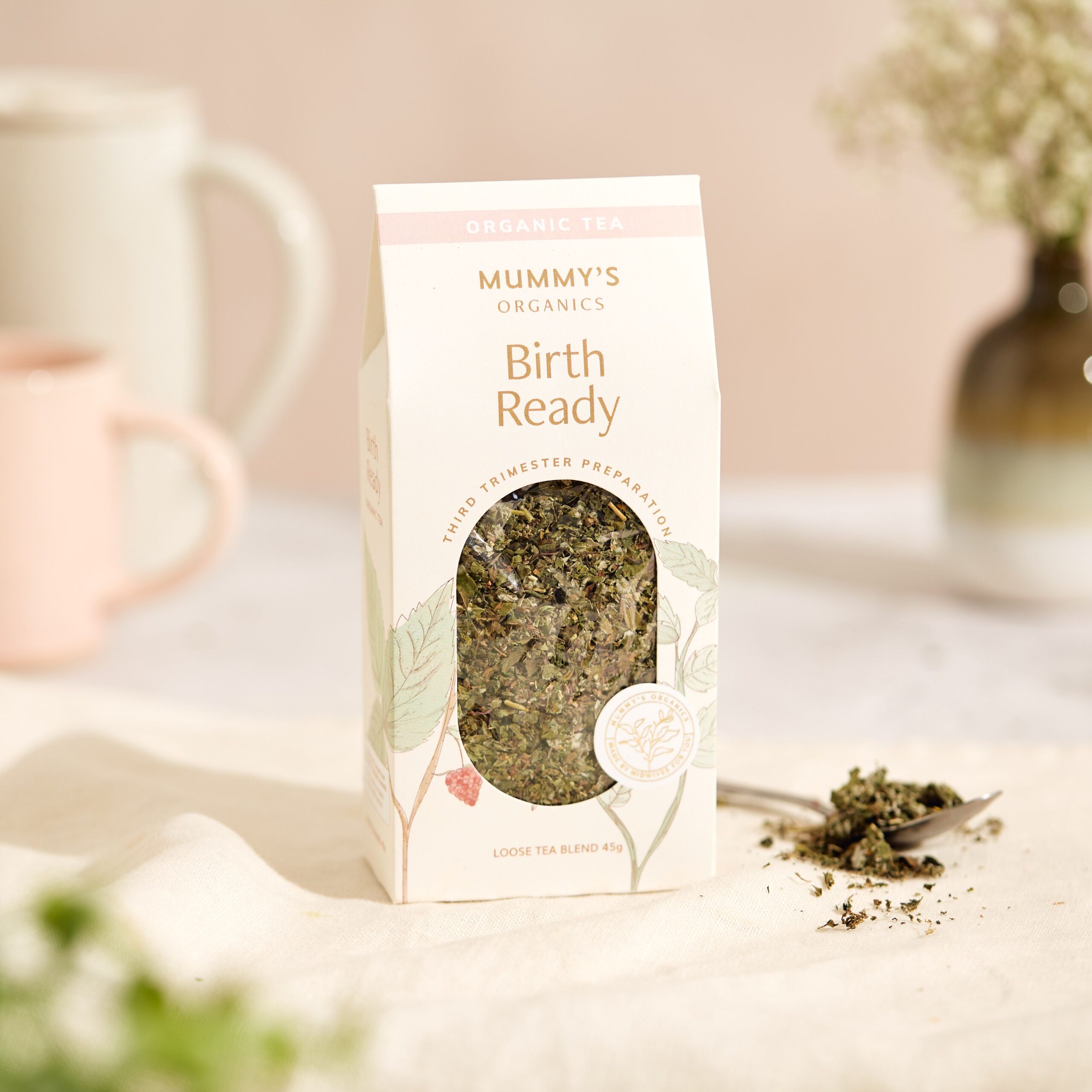 Biologische Frambozenbladthee | Kruidige Ondersteuning voor de Bevalling - Afbeelding 4