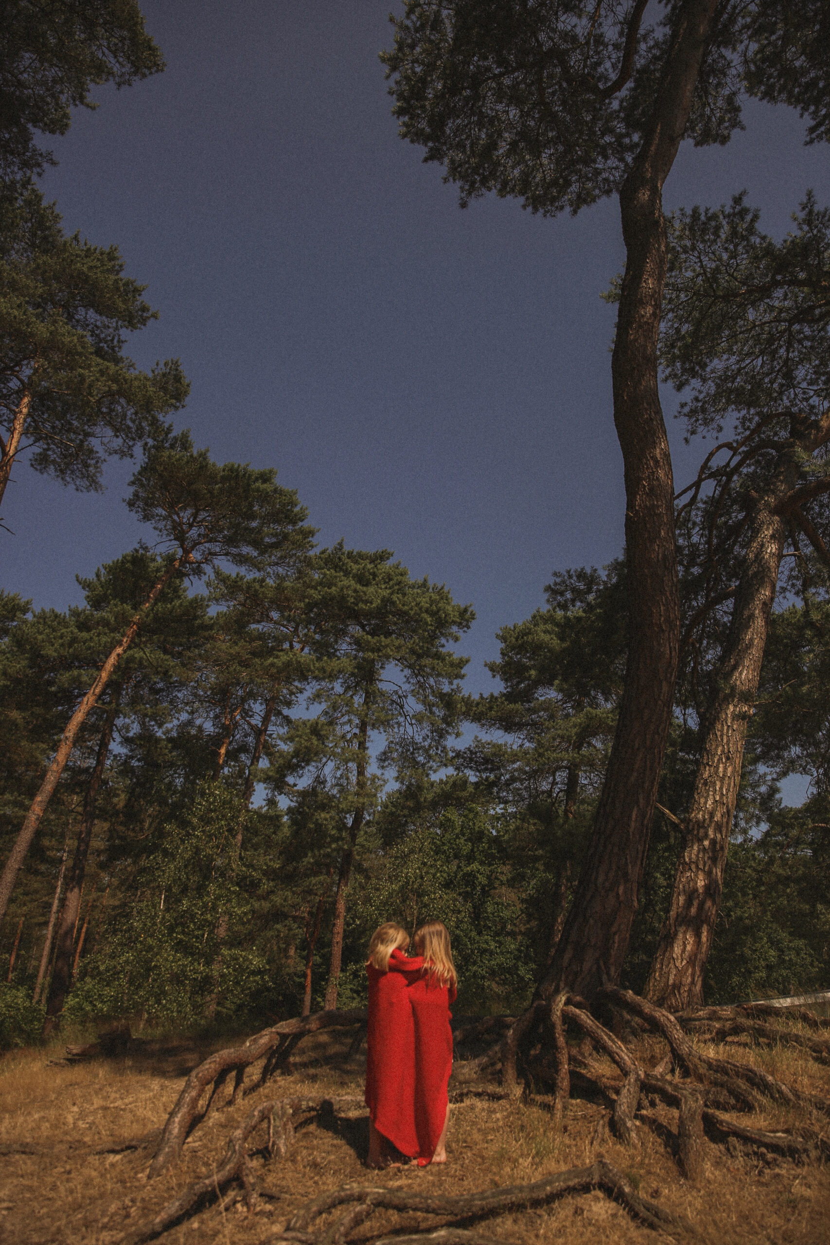 Hvid Blanket Gaston | Apple Red - Afbeelding 3