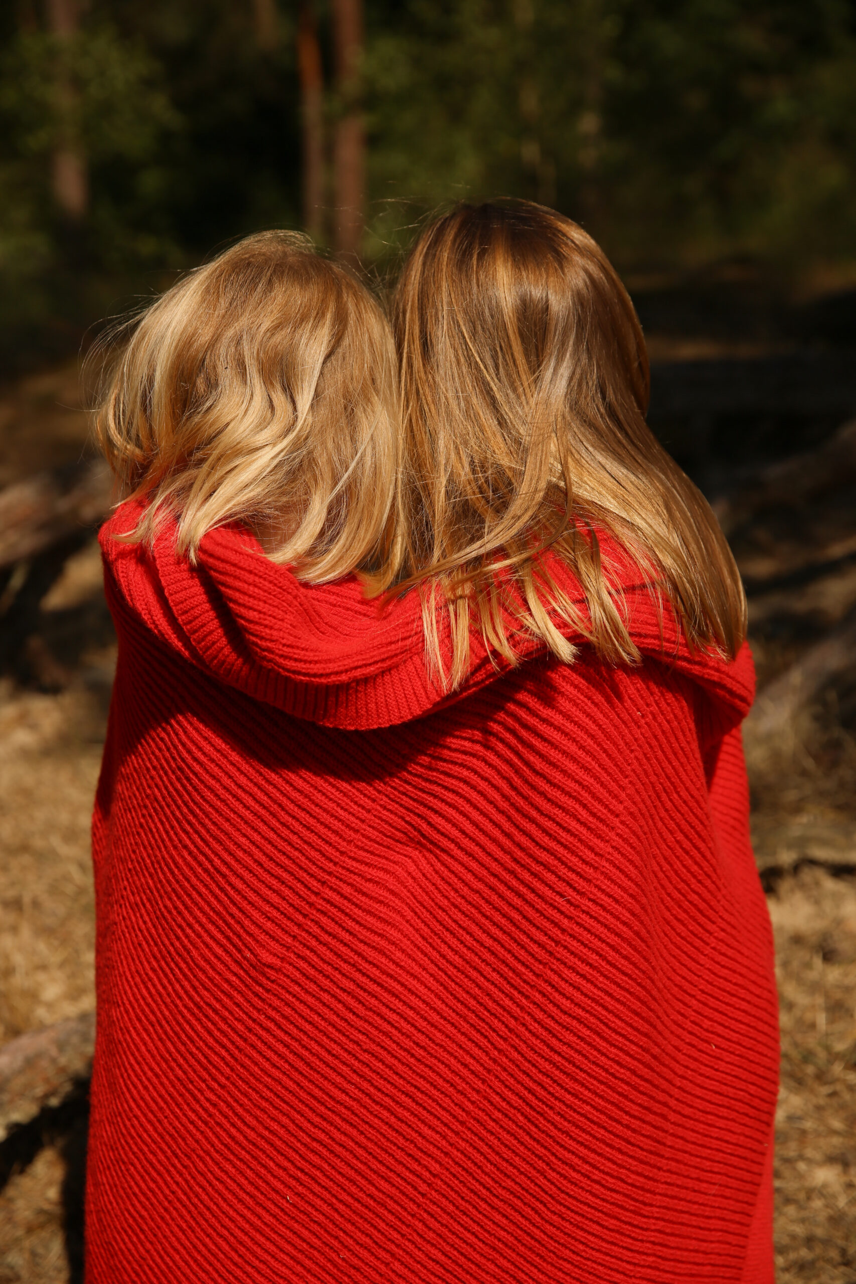 Hvid Blanket Gaston | Apple Red - Afbeelding 4