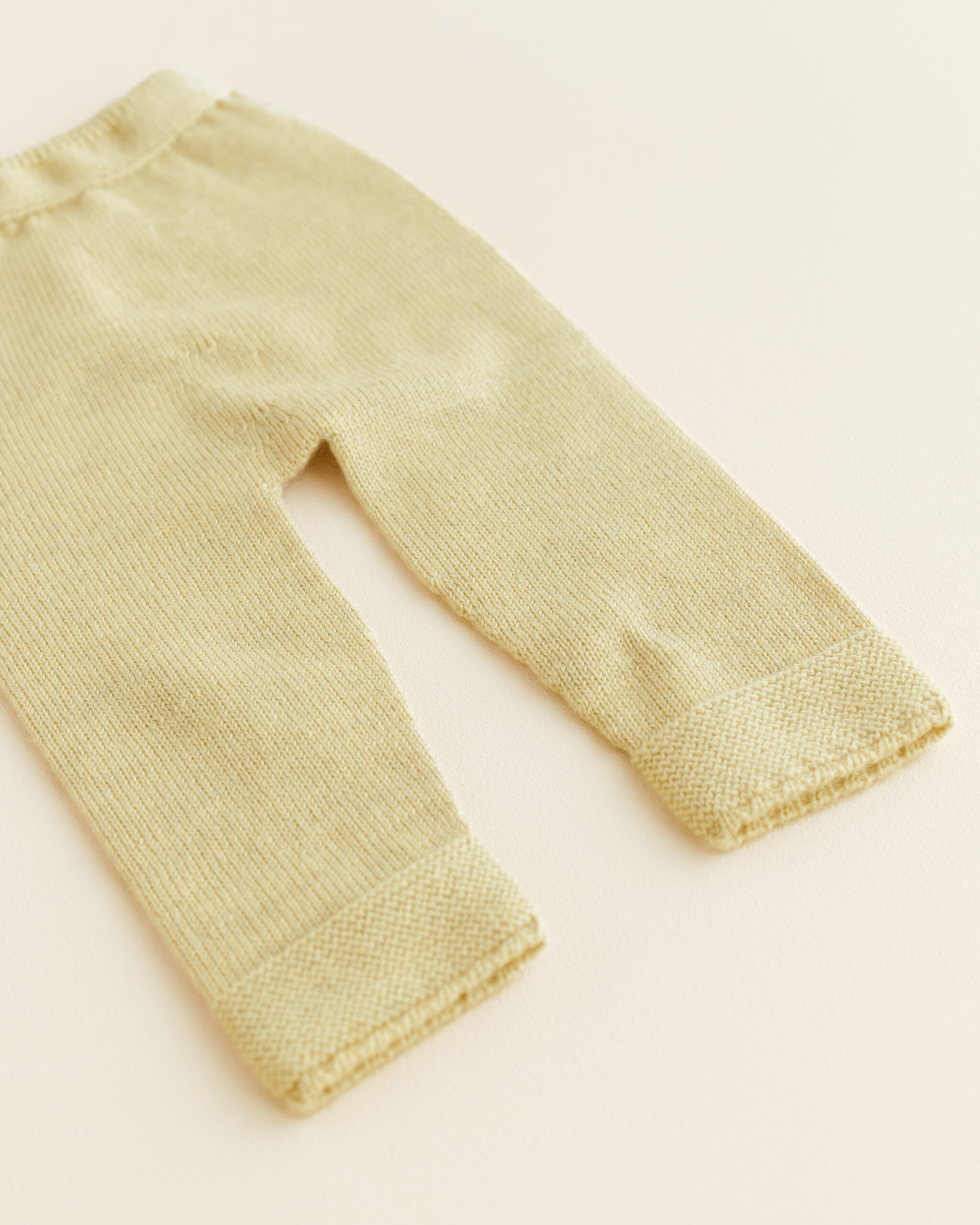 Hvid Pants Guido Light Yellow - Afbeelding 4