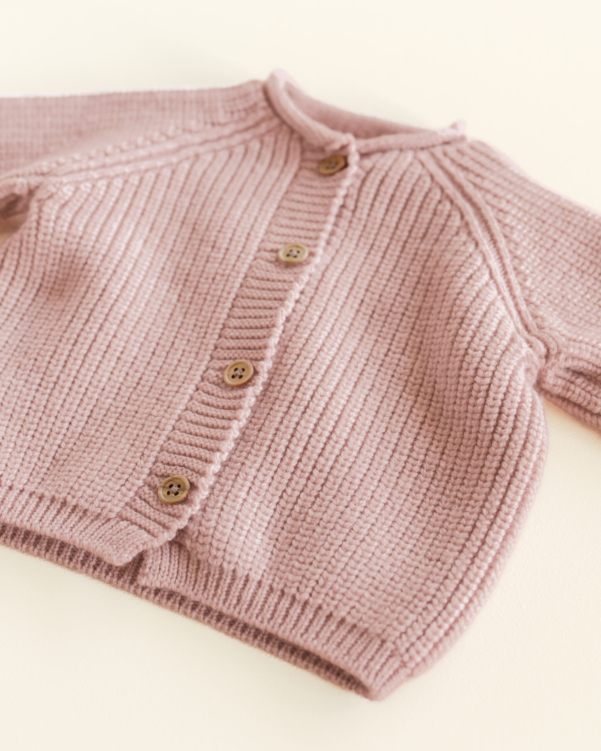 Hvid Cardigan Inga Powder - Afbeelding 3