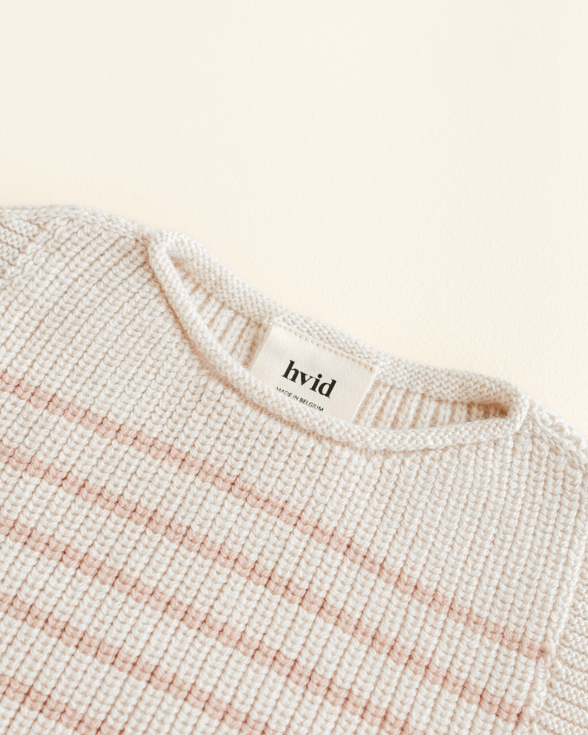 Hvid Vest Harvey Cream/Apricot - Afbeelding 3