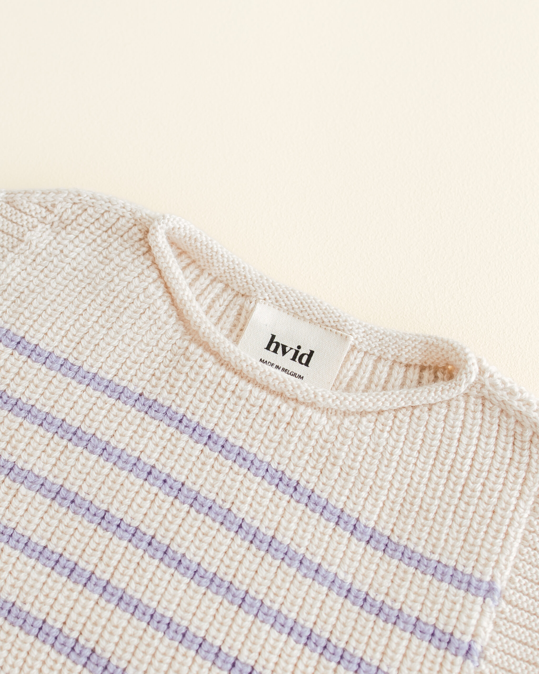 Hvid Vest Harvey Cream/Lilac - Afbeelding 3