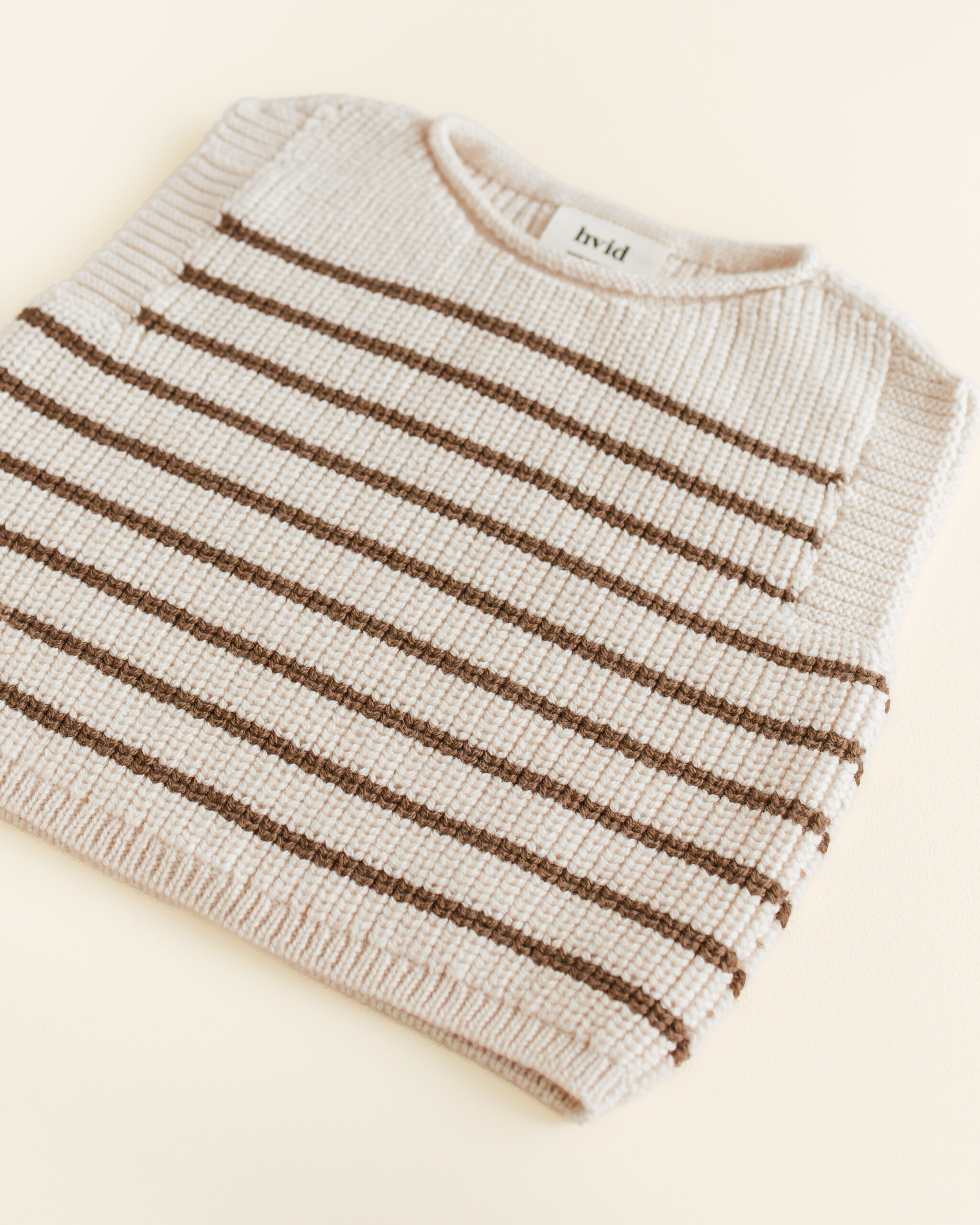 Hvid Vest Harvey Cream/Mocha - Afbeelding 4