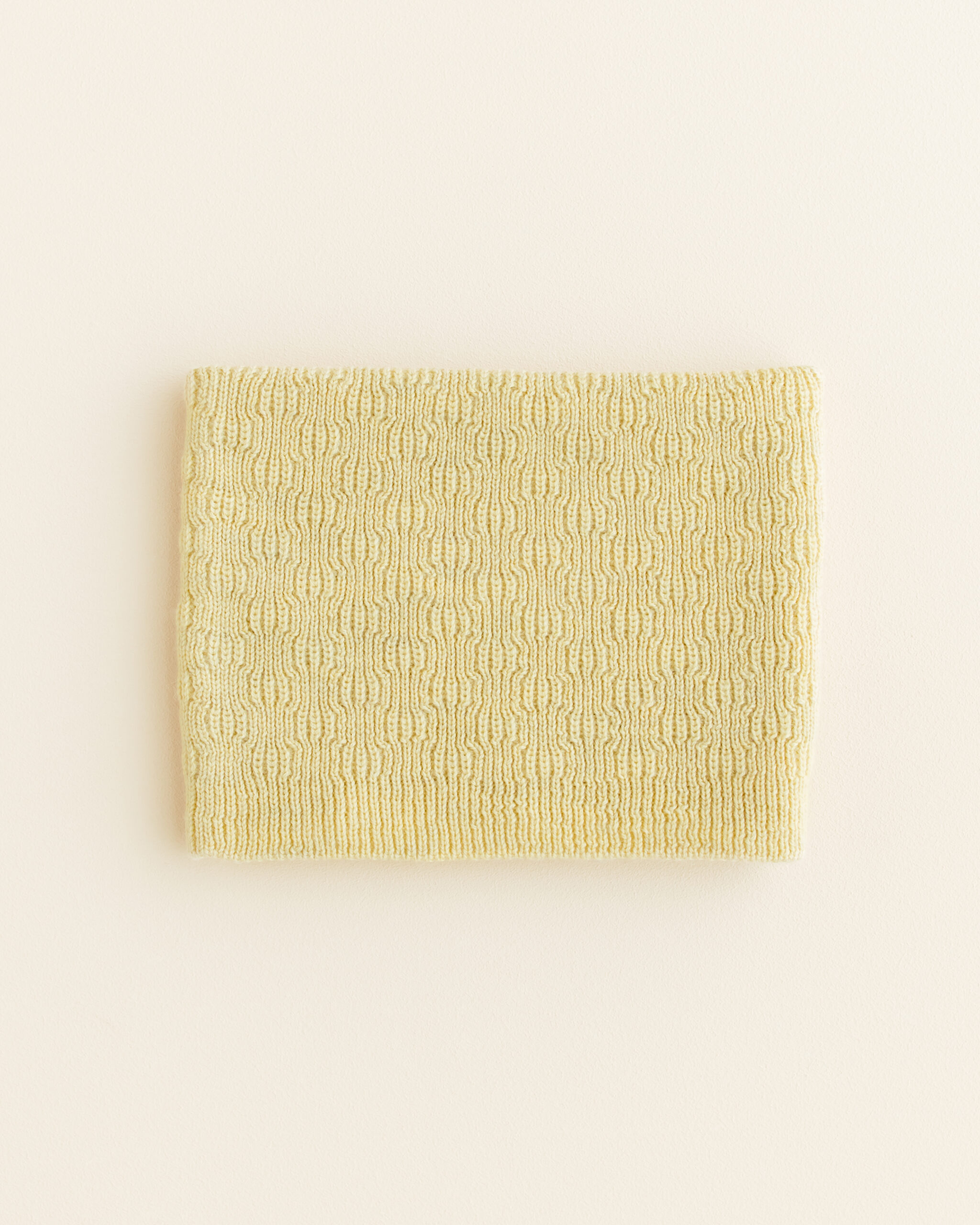 Hvid Tube Scarf Gigi Light Yellow - Afbeelding 2