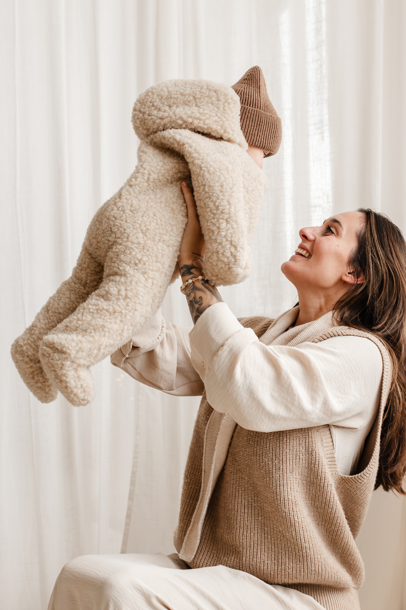 Merino Wollen Snugglesuit - Afbeelding 7